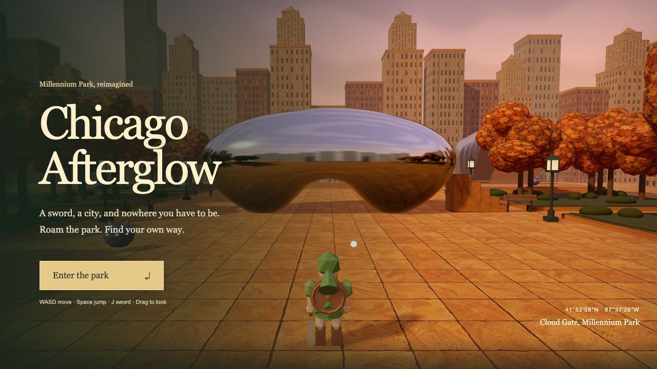 Zelda at the bean