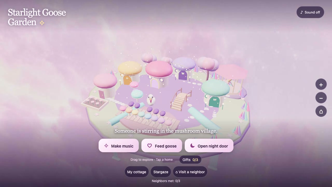 Starlight Goose Garden