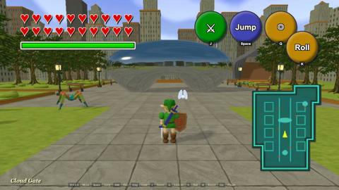 Zelda at the bean