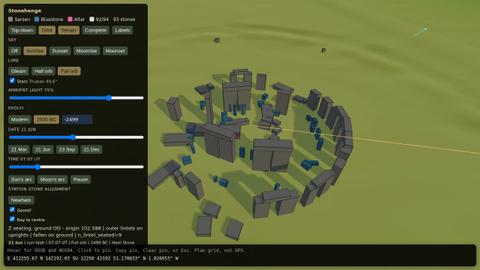 Stonehenge 3D Model