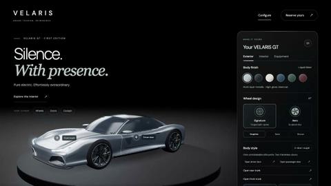 VELARIS 3D Car Configurator