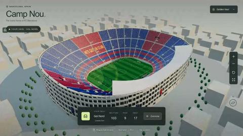 Camp Nou Seat Explorer