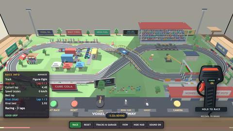 Voxel Slot Car Racer